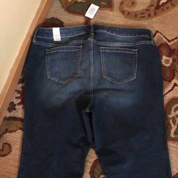 TORRID Denim size 20 R Relaxed Boot Bayou Dark Classic 5-pocket Jeans $99 NEW - Picture 11 of 13